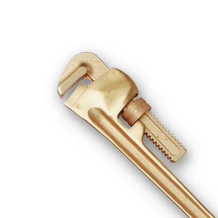 WEDO 24" Non-Sparking Pipe Wrench, Straight Plumbing Wrench,Adjustable - View #7